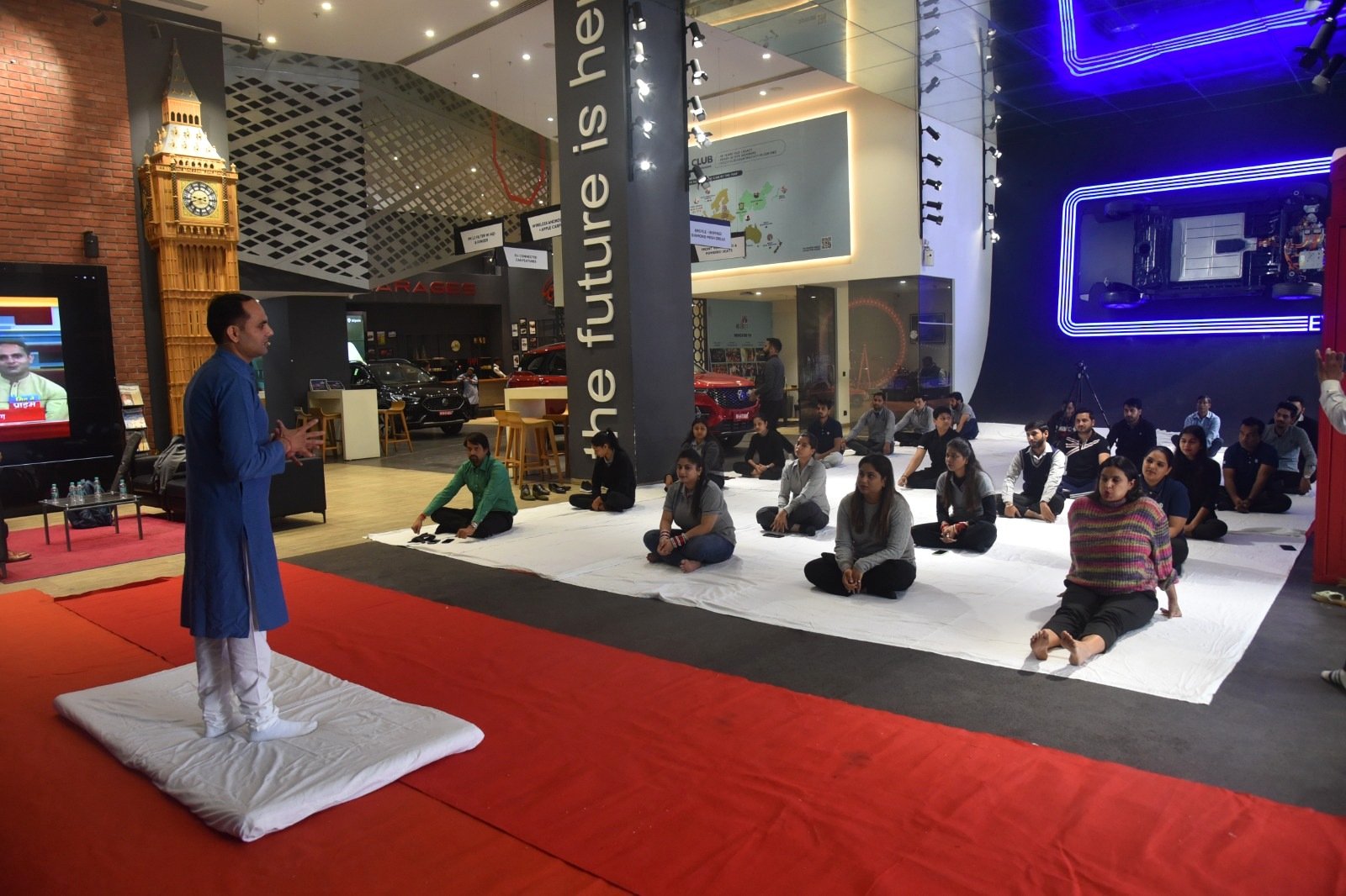 Yoga Demonstration