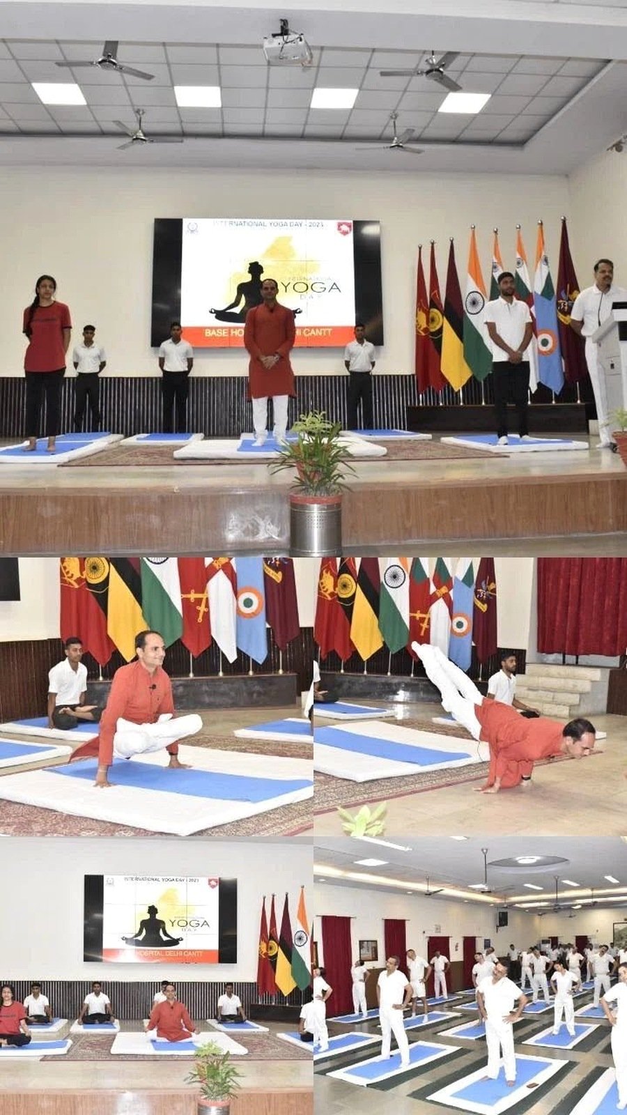 Yoga Demonstration