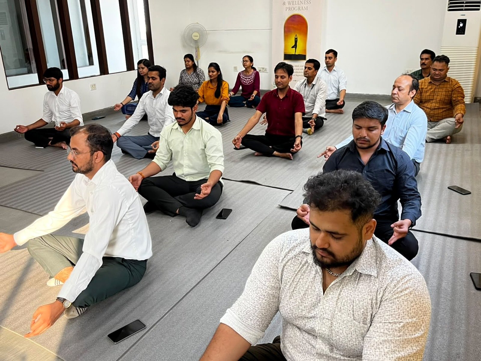 Yoga Stage Demonstration
